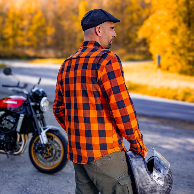 Moto košile BOS Lumberjack - Dark Camo