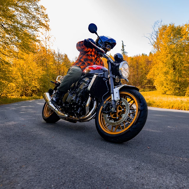 Moto košile BOS Lumberjack - Dark Camo