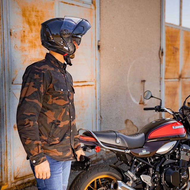 Moto košile BOS Lumberjack - Impact Red