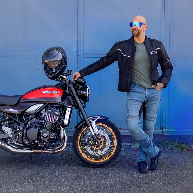 Moto bunda W-TEC Adam - černá