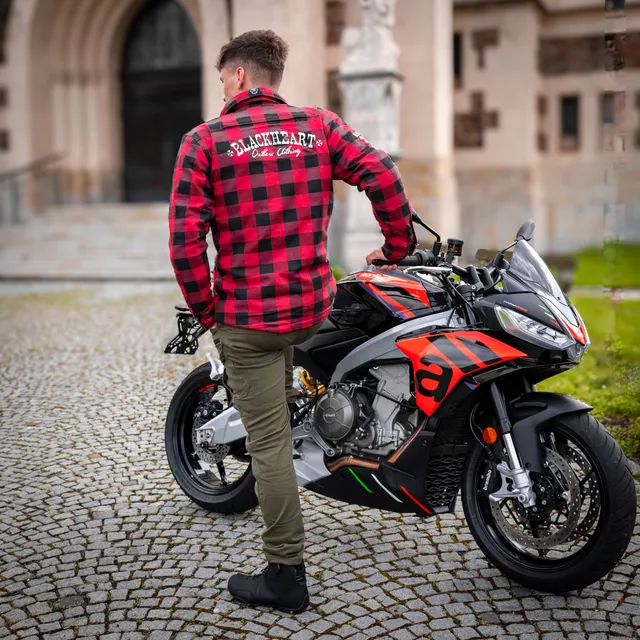 Moto jeansy W-TEC Wallbridge Olive