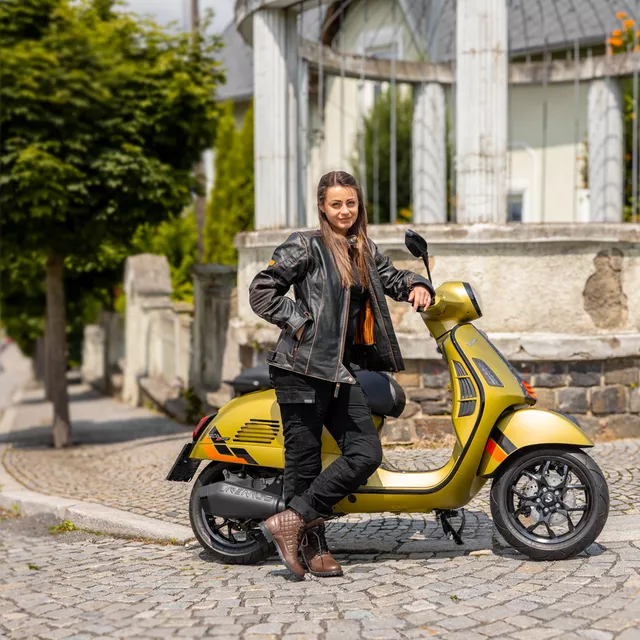 Dámské moto boty W-TEC Leocia Brown