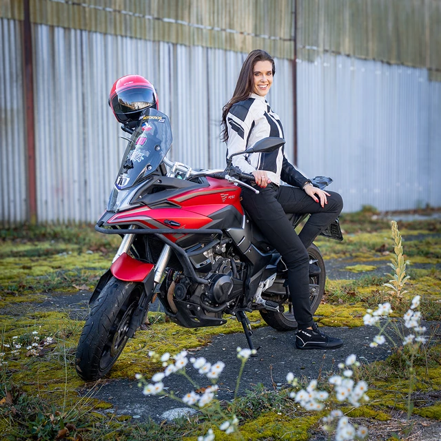 Dámské moto legíny W-TEC Wombutta - černá