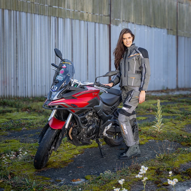 Dámské moto kalhoty W-TEC Smackton Lady - černá