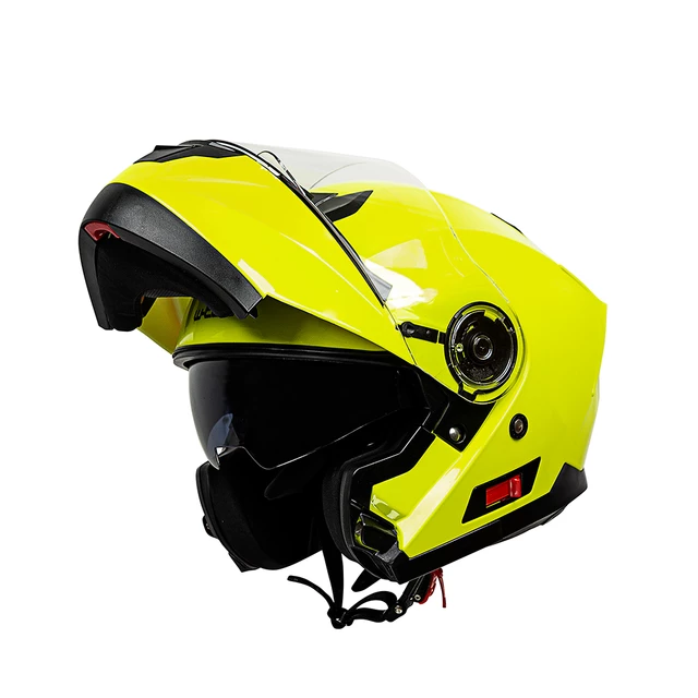 Výklopná moto přilba W-TEC Cullo - černá matná