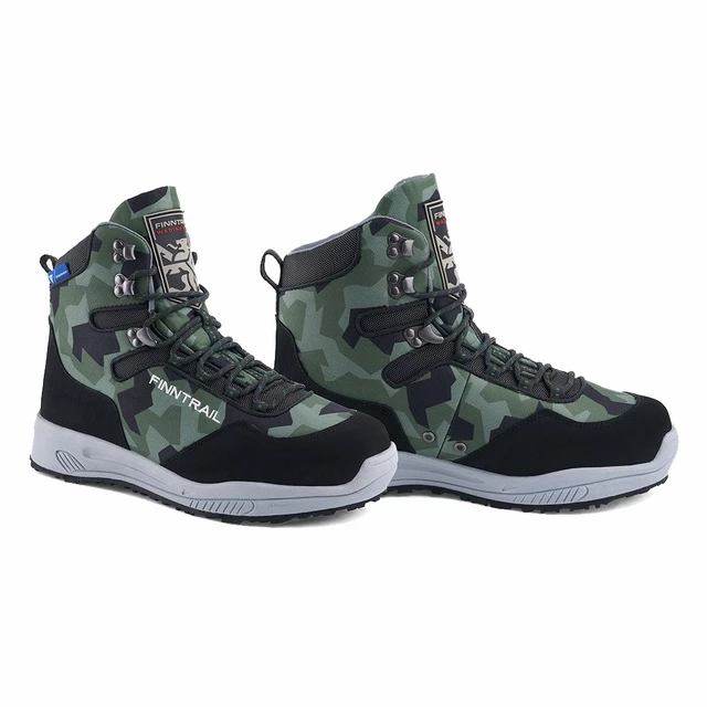 Moto boty  Finntrail Sportsman CamoArmy - rozbaleno