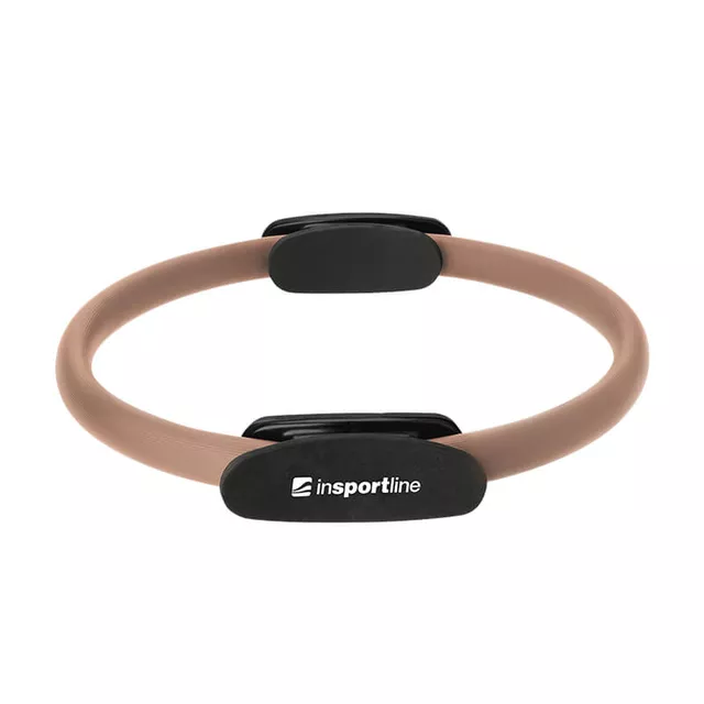 Kruh na pilates inSPORTline Impira - černá - mocha mousse