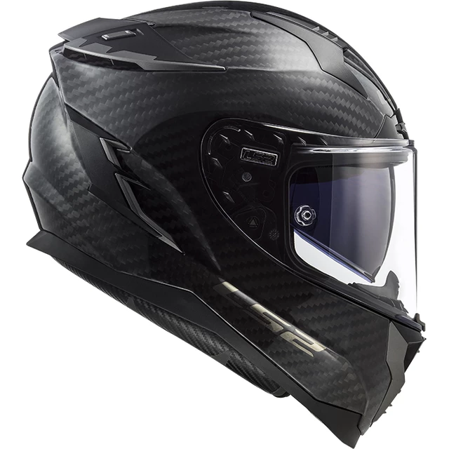 Moto přilba LS2 FF327 Challenger C Carbon Solid - Black