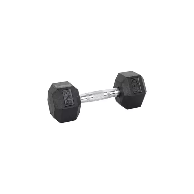 Šestihranné činky inSPORTline Hexsteel 2-40 kg