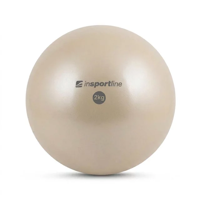Jóga míč inSPORTline Yoga Ball 2 kg - béžová - béžová