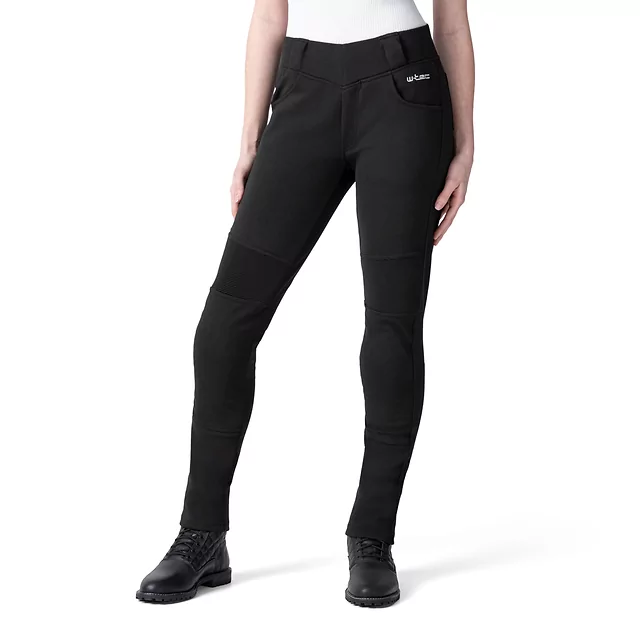 Dámské moto legíny W-TEC Lukrecia Base - černá