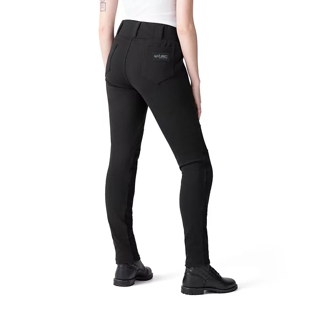 Dámské moto legíny W-TEC Lukrecia Base - černá