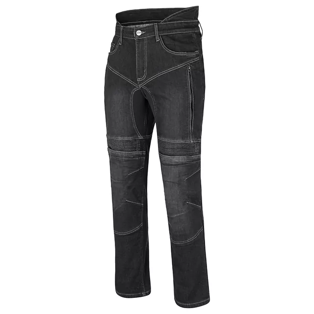Pánské moto jeansy W-TEC Biterillo Evo - černá