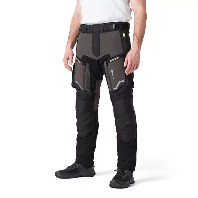Moto kalhoty W-TEC Daimick - černo-šedá