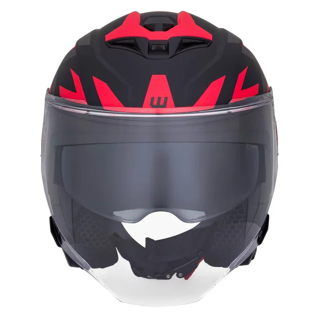 Moto přilba W-TEC Voltik Graphic - Red