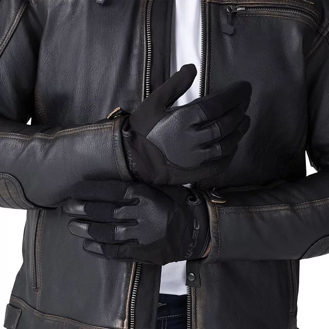 Moto rukavice W-TEC Trebizat - černá