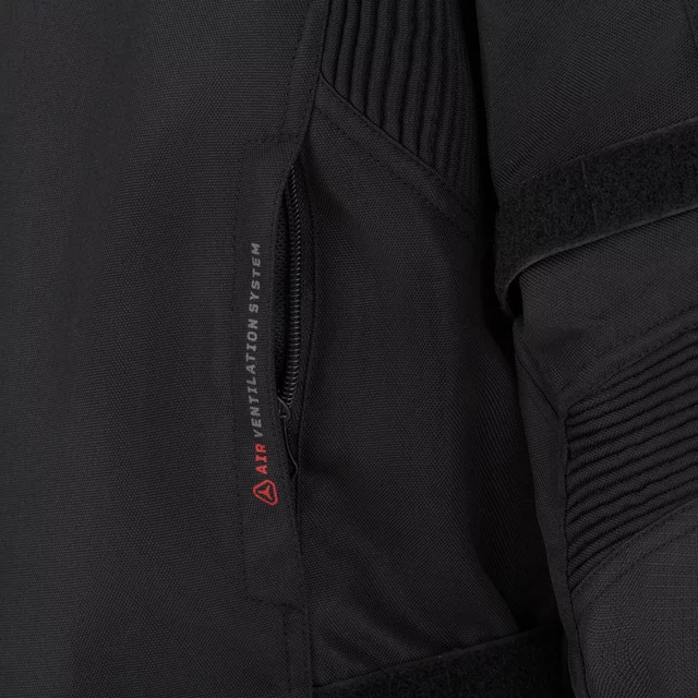 Pánská moto bunda W-TEC Xeniaq - černo-šedá