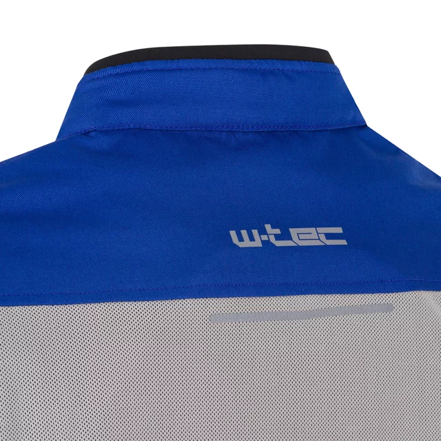 Letní pánská moto bunda W-TEC Mirelio - černá-fluo