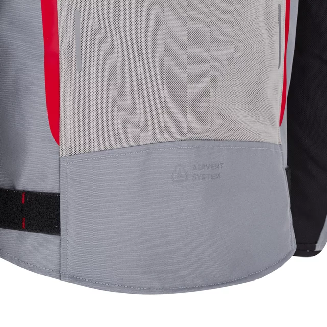 Letní pánská moto bunda W-TEC Mirelio - černá-fluo