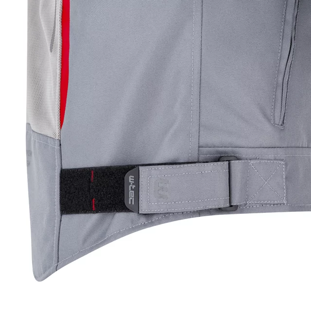 Letní pánská moto bunda W-TEC Mirelio - černá-fluo