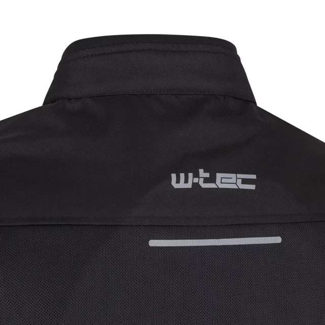 Letní pánská moto bunda W-TEC Mirelio - černá-fluo