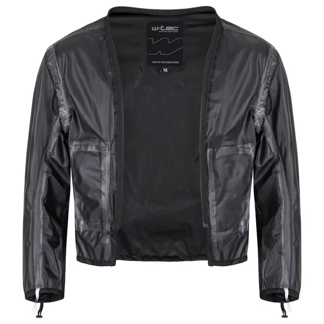 Letní pánská moto bunda W-TEC Mirelio - černá-fluo