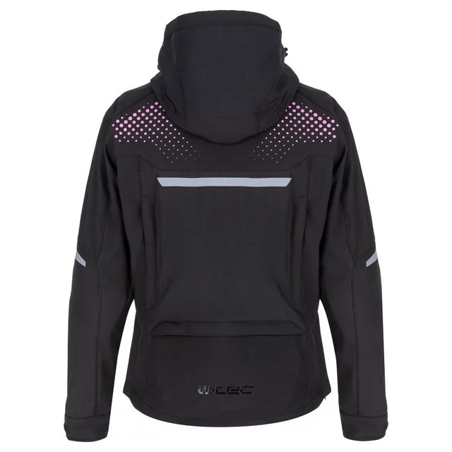 Dámská softshellová moto bunda W-TEC Annorack Lady - černo-písková