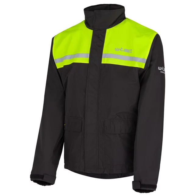 Moto pláštěnka W-TEC Rinstop - černá-fluo