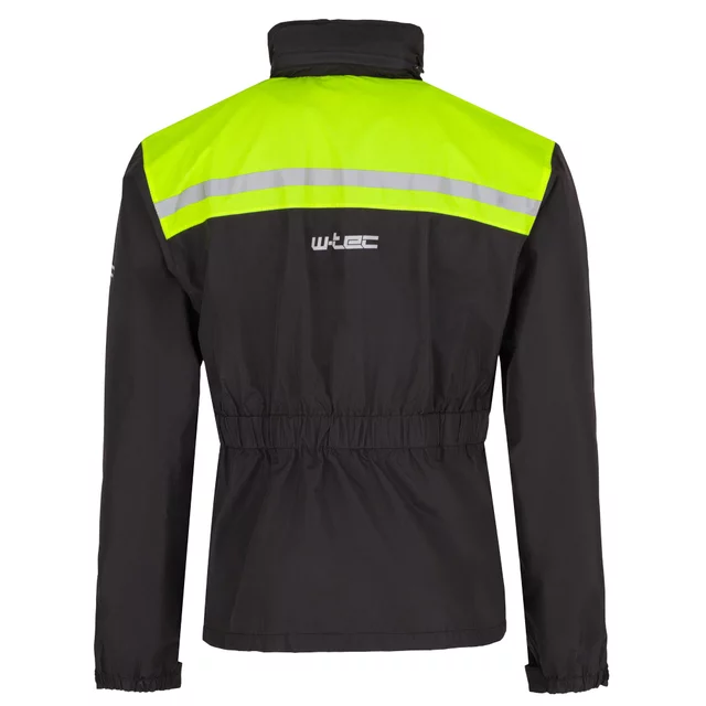 Moto pláštěnka W-TEC Rinstop - černá-fluo