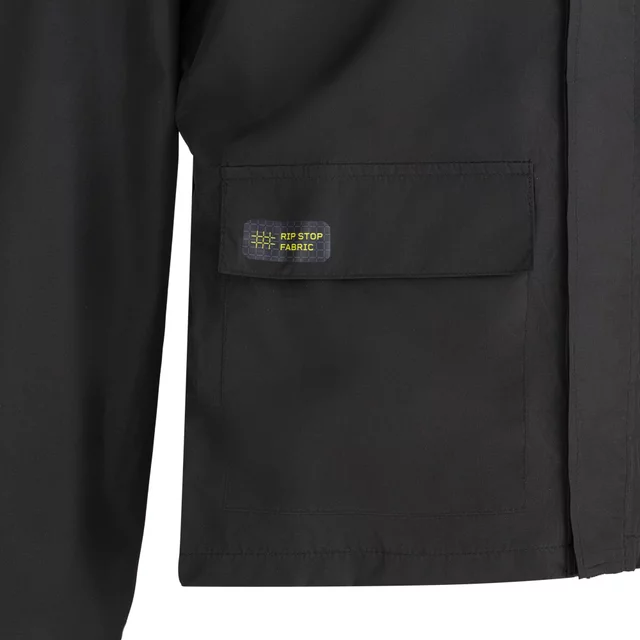 Moto pláštěnka W-TEC Rinstop - černá-fluo