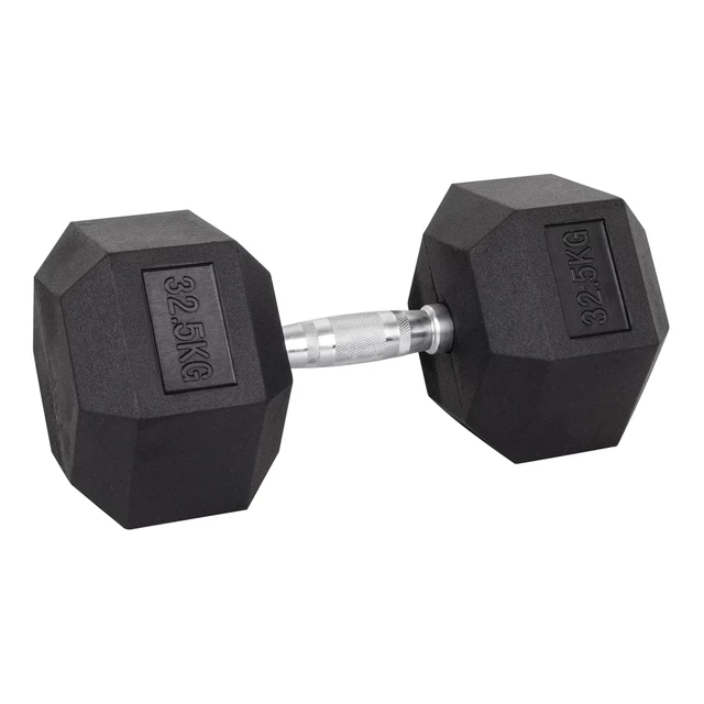 Šestihranné činky inSPORTline Hexsteel 2-40 kg