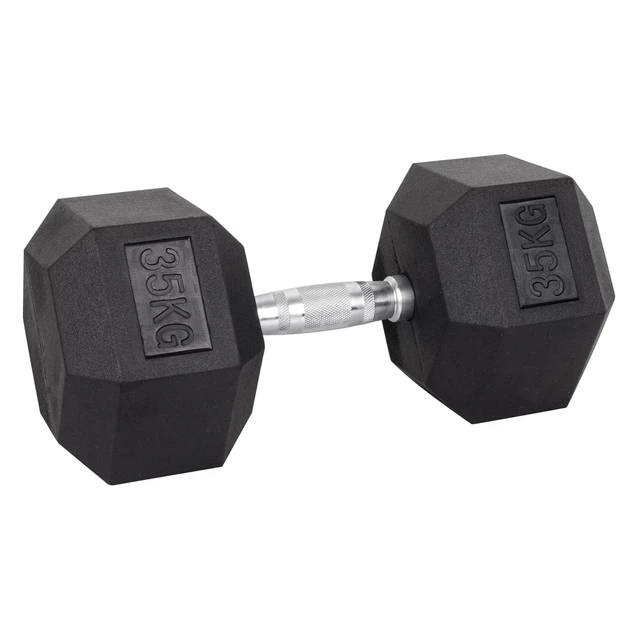 Šestihranné činky inSPORTline Hexsteel 2-40 kg