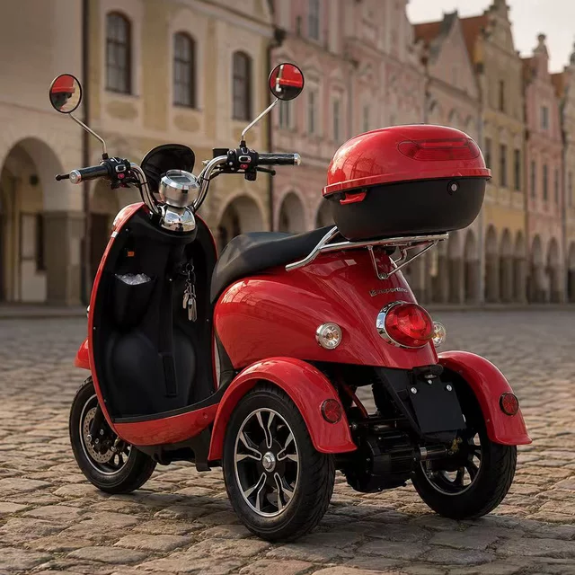 Elektrický tříkolový vozík inSPORTline Tarra • 25km/h • až 45km dojezd • bez řidičáku