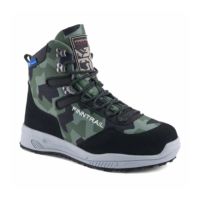 Moto boty  Finntrail Sportsman CamoArmy - rozbaleno