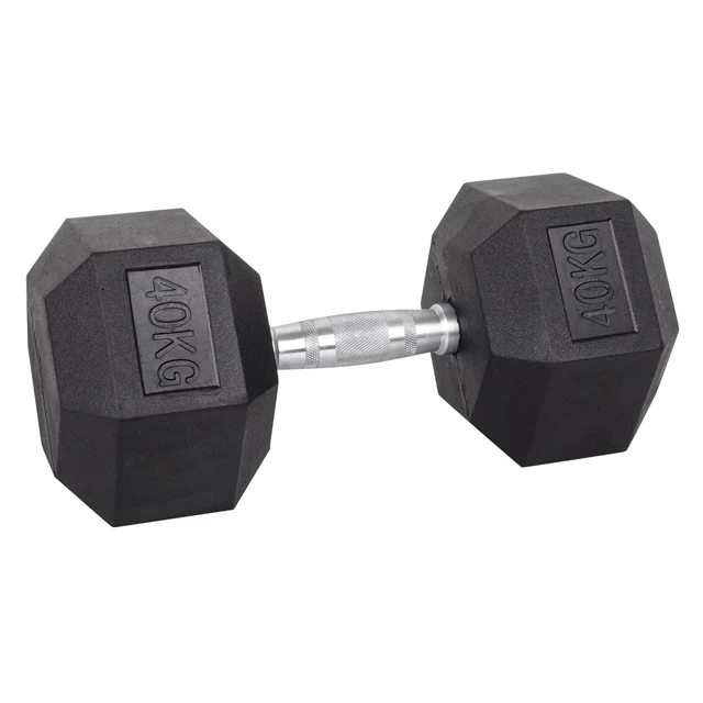 Šestihranné činky inSPORTline Hexsteel 2-40 kg
