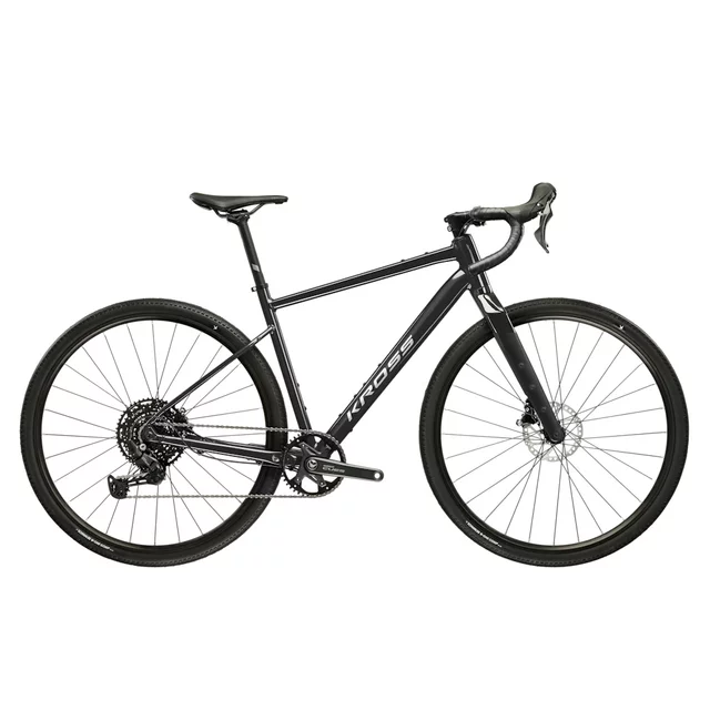 Gravel kolo Kross Esker 2.0 28" - model 2026 - grafitová/bílá/mat/lesk