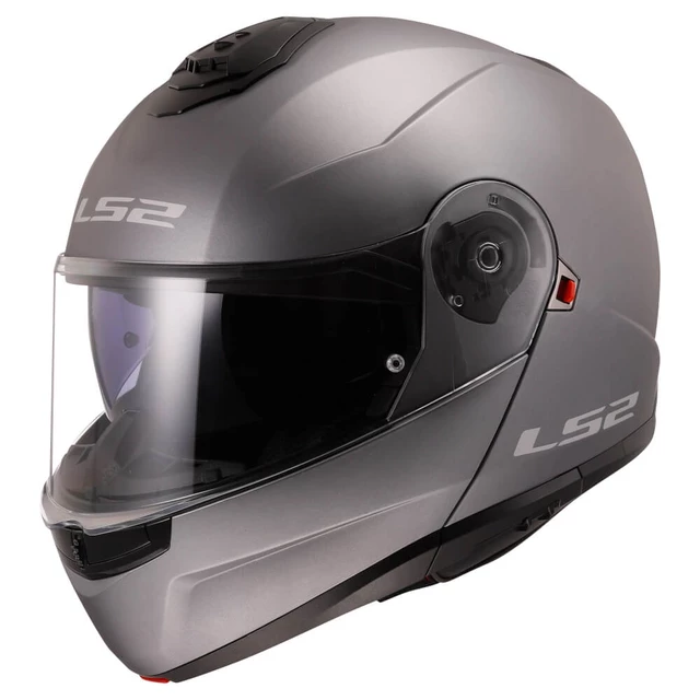 Výklopná přilba LS2 FF908 Strobe II Matt Titanium - rozbaleno