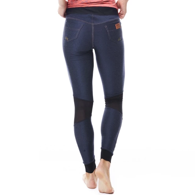 Dámské sportovní legíny JOBE Discover Denim - modrá