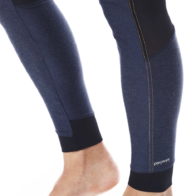 Dámské sportovní legíny JOBE Discover Denim - modrá
