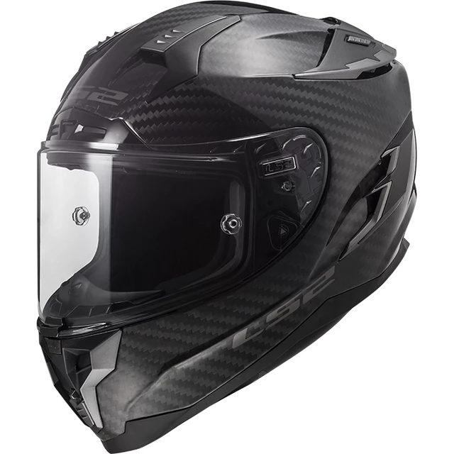 Moto přilba LS2 FF327 Challenger C Carbon Solid - Black - Black