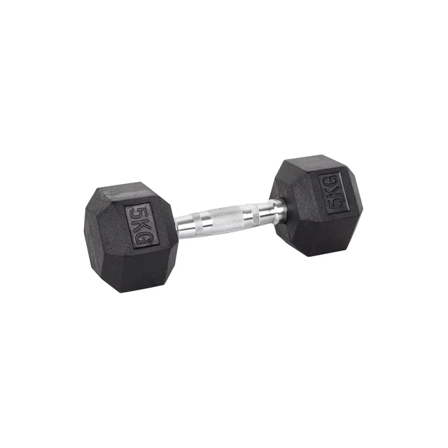 Šestihranné činky inSPORTline Hexsteel 2-40 kg