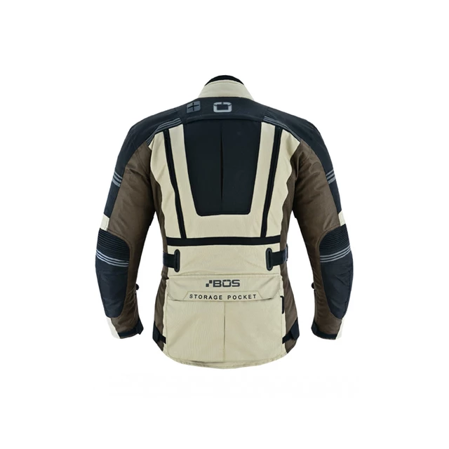 Pánská touringová moto bunda BOS Maximum - Gray