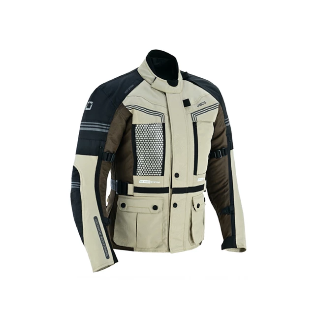 Pánská touringová moto bunda BOS Maximum - Gray