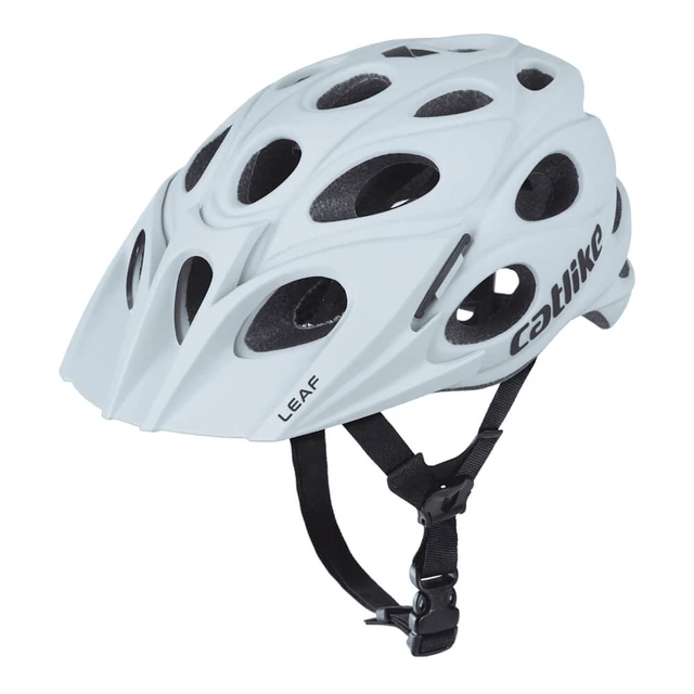 Cyklo přilba CATLIKE Leaf - vínová - světle šedá