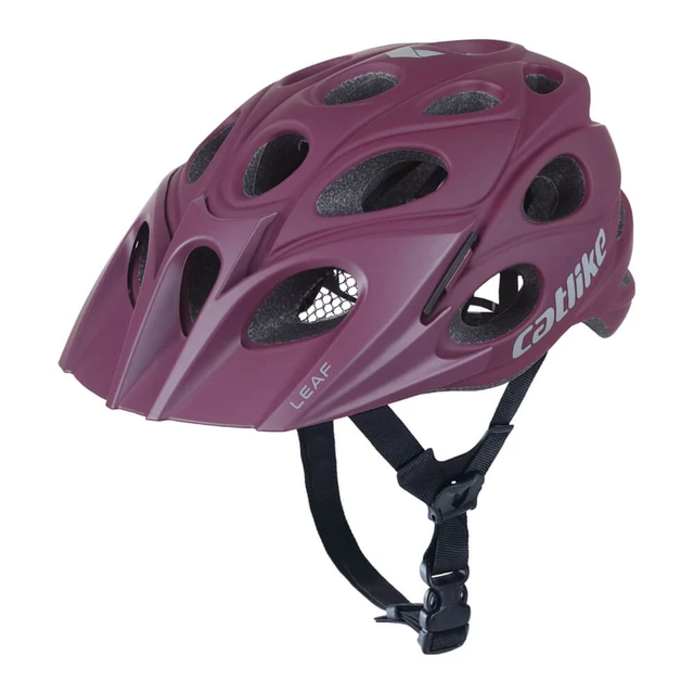Cyklo přilba CATLIKE Leaf - vínová - vínová