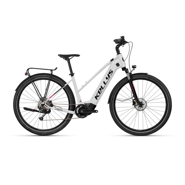 Dámské trekingové elektrokolo KELLYS E-Cristy 30 28" 7.0 - rozbaleno - White - White