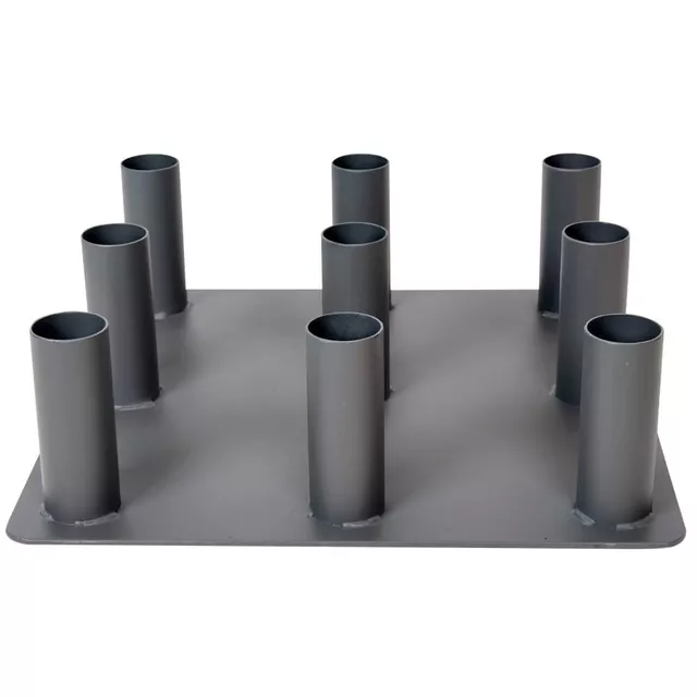 Stojan na olympijské tyče inSPORTline BR5001 • 9x50mm otvor