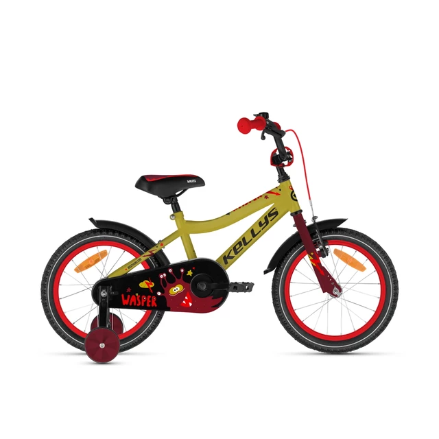 Dětské kolo KELLYS WASPER 16" • 100-110 cm • 9,9 kg - Yellow - Yellow