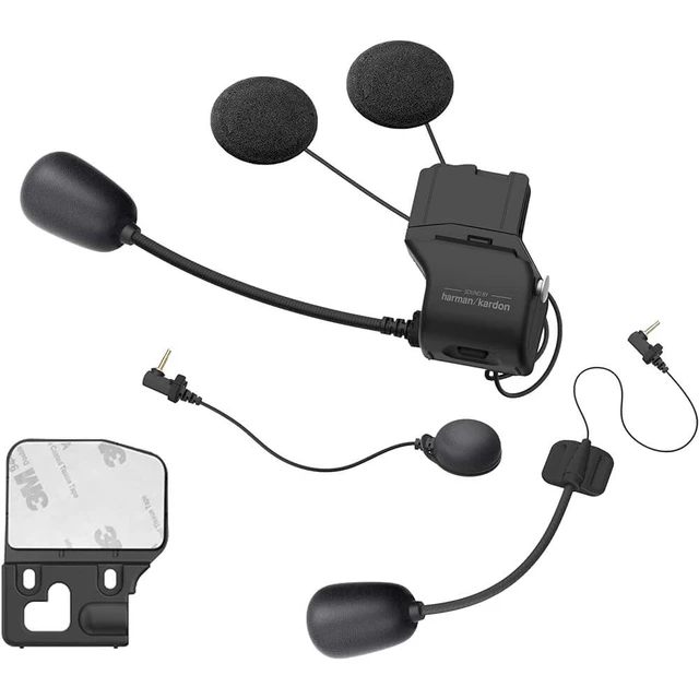 Držák na přilbu s příslušenstvím pro headset SENA 50S - sound by Harman Kardon (sluchátka + mikrofon)