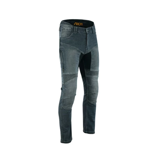 Moto jeansy BOS Prado - Gray